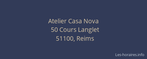 Atelier Casa Nova