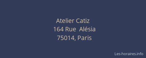 Atelier Catiz