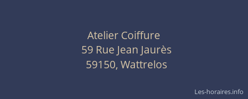 Atelier Coiffure