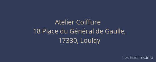 Atelier Coiffure