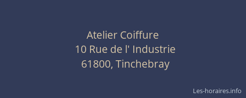 Atelier Coiffure