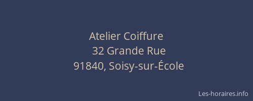 Atelier Coiffure