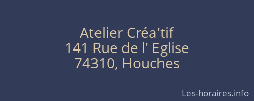 Atelier Créa'tif