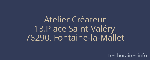 Atelier Créateur