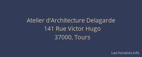 Atelier d'Architecture Delagarde