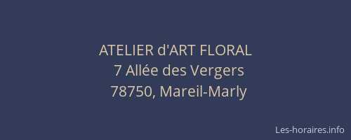 ATELIER d'ART FLORAL