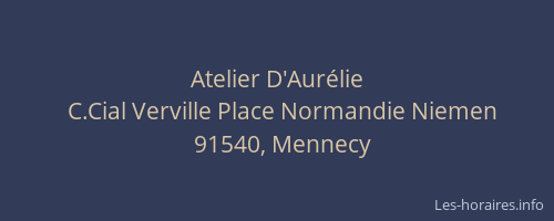 Atelier D'Aurélie