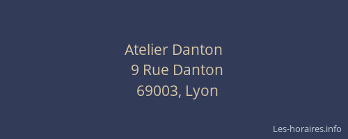Atelier Danton