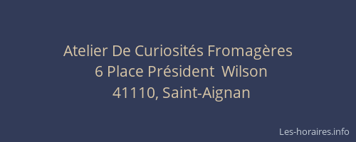 Atelier De Curiosit&eacute;s Fromag&egrave;res