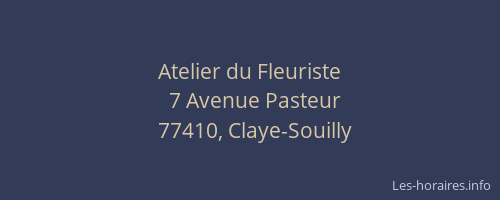 Atelier du Fleuriste