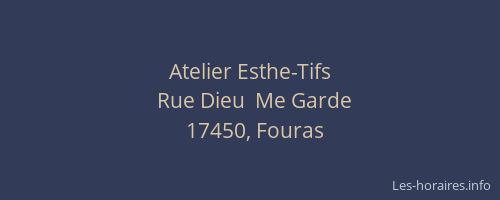 Atelier Esthe-Tifs