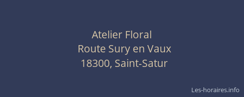 Atelier Floral