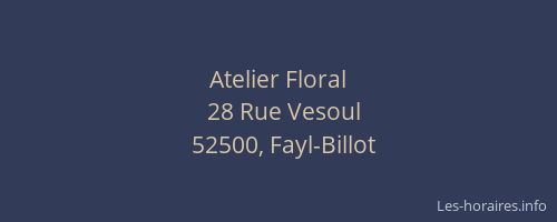 Atelier Floral