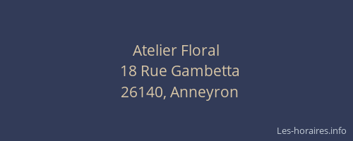 Atelier Floral