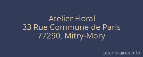 Atelier Floral