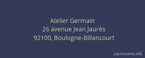 Atelier Germain