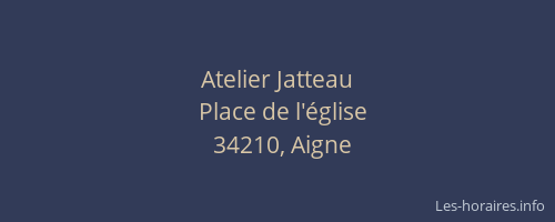 Atelier Jatteau