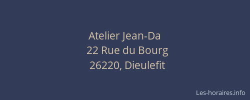 Atelier Jean-Da