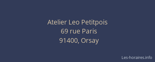Atelier Leo Petitpois