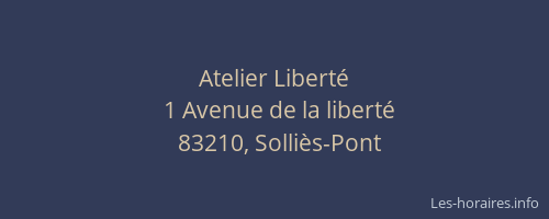 Atelier Liberté