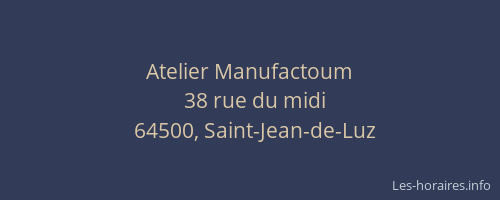Atelier Manufactoum