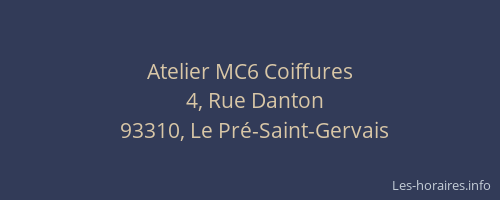 Atelier MC6 Coiffures