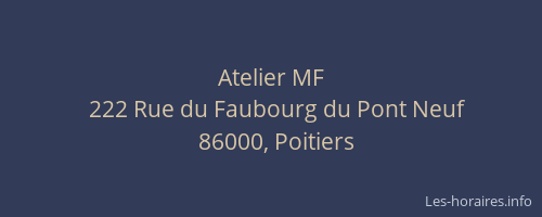 Atelier MF