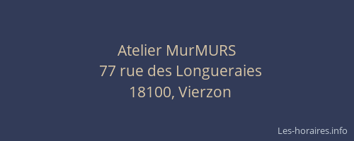 Atelier MurMURS