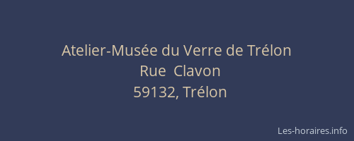 Atelier-Musée du Verre de Trélon
