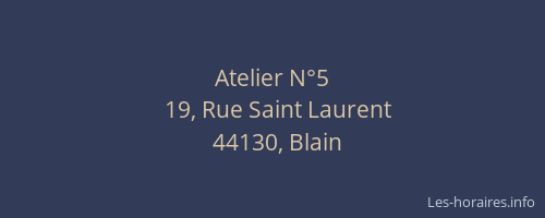 Atelier N°5