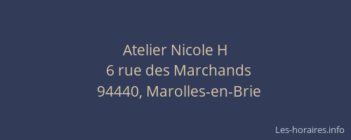 Atelier Nicole H