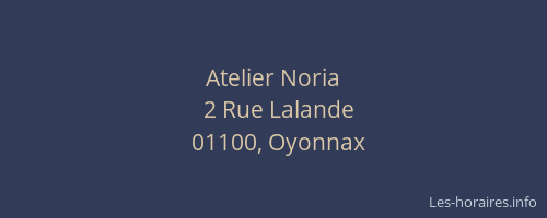 Atelier Noria