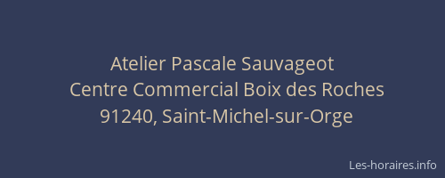 Atelier Pascale Sauvageot