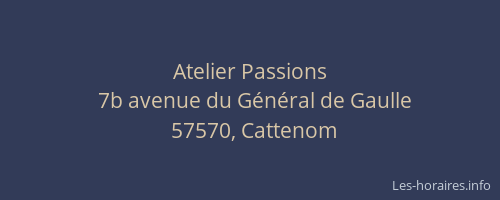 Atelier Passions