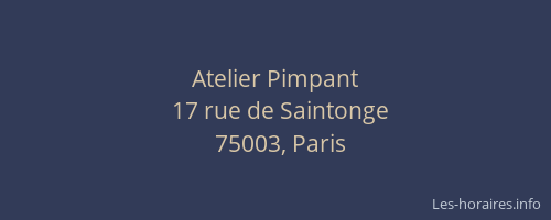 Atelier Pimpant