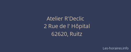 Atelier R'Declic