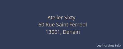 Atelier Sixty