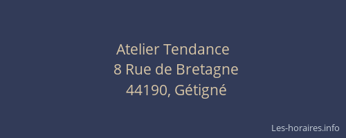 Atelier Tendance