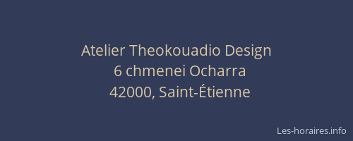 Atelier Theokouadio Design