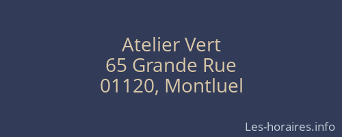Atelier Vert