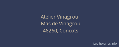 Atelier Vinagrou