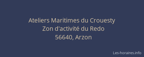 Ateliers Maritimes du Crouesty