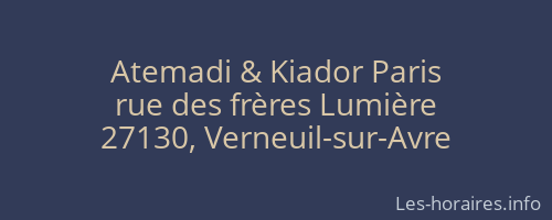 Atemadi & Kiador Paris