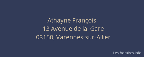 Athayne François