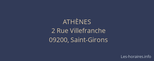 ATHÈNES