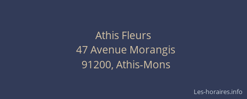 Athis Fleurs