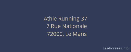 Athle Running 37