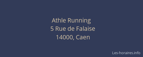 Athle Running