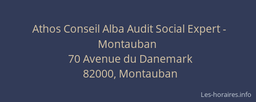 Athos Conseil Alba Audit Social Expert - Montauban
