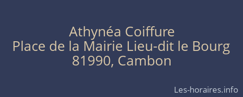 Athynéa Coiffure